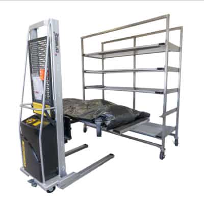 Guardian Rack Quick Deploy Morgue Rack & Body Tray System