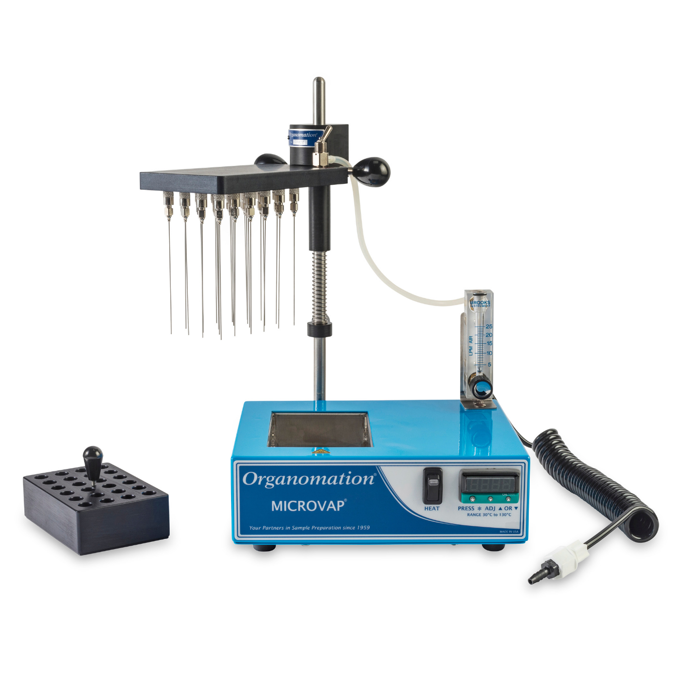 24 Position MICROVAP Nitrogen Evaporator