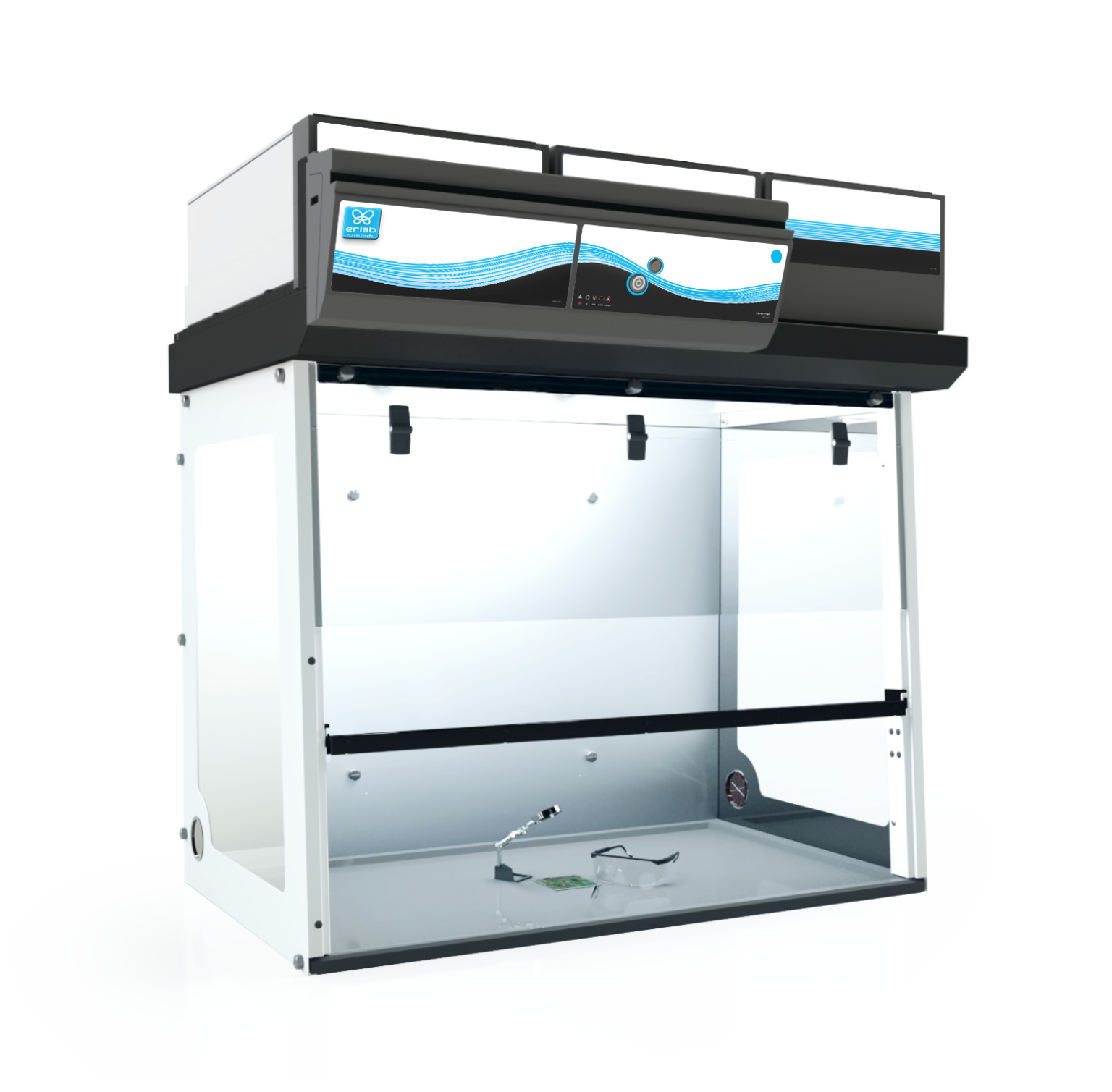 Captair Flow 483 Smart - Mobile Ductless Filtering Clean Air Enclosure