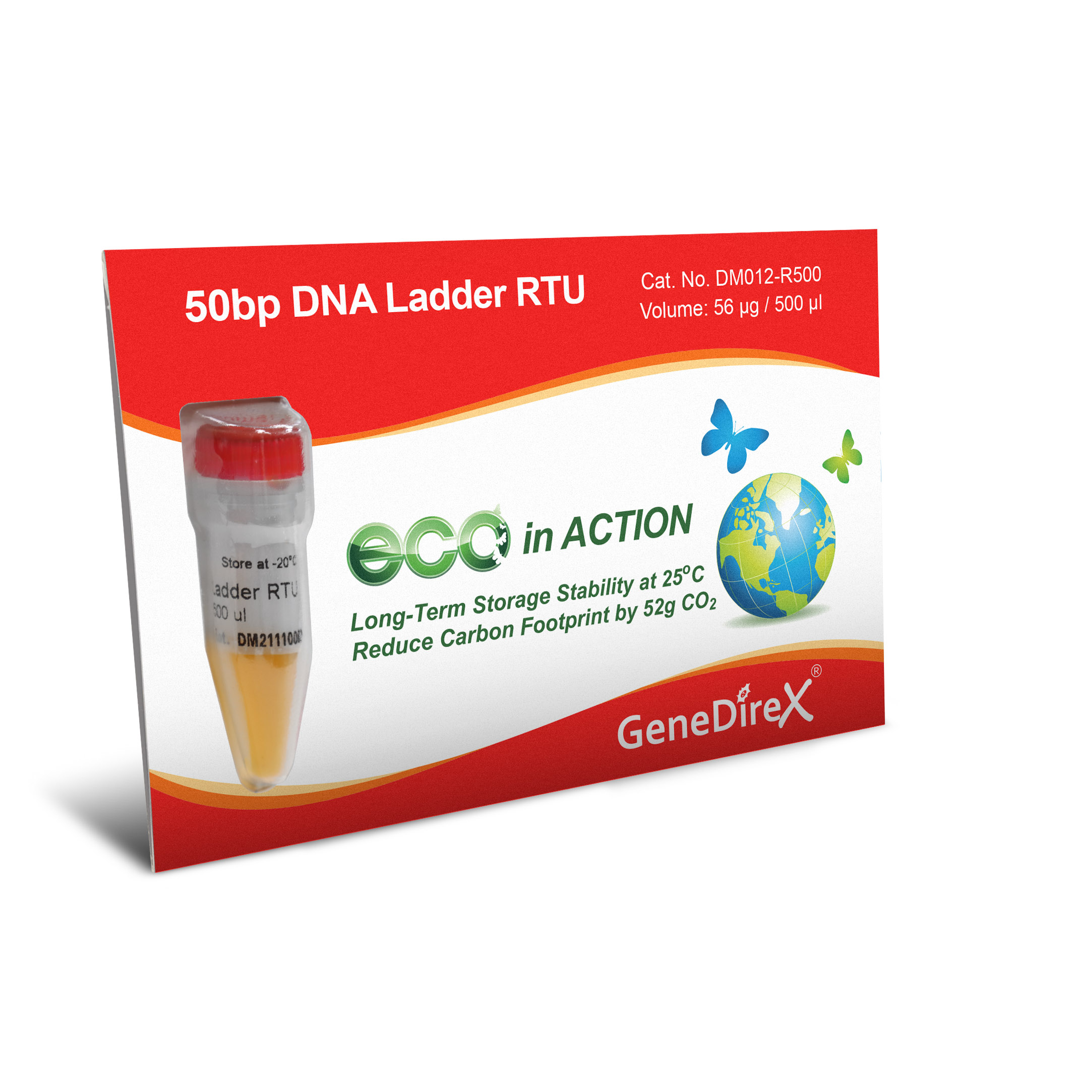 50bp DNA Ladder RTU (Ready-to-Use)