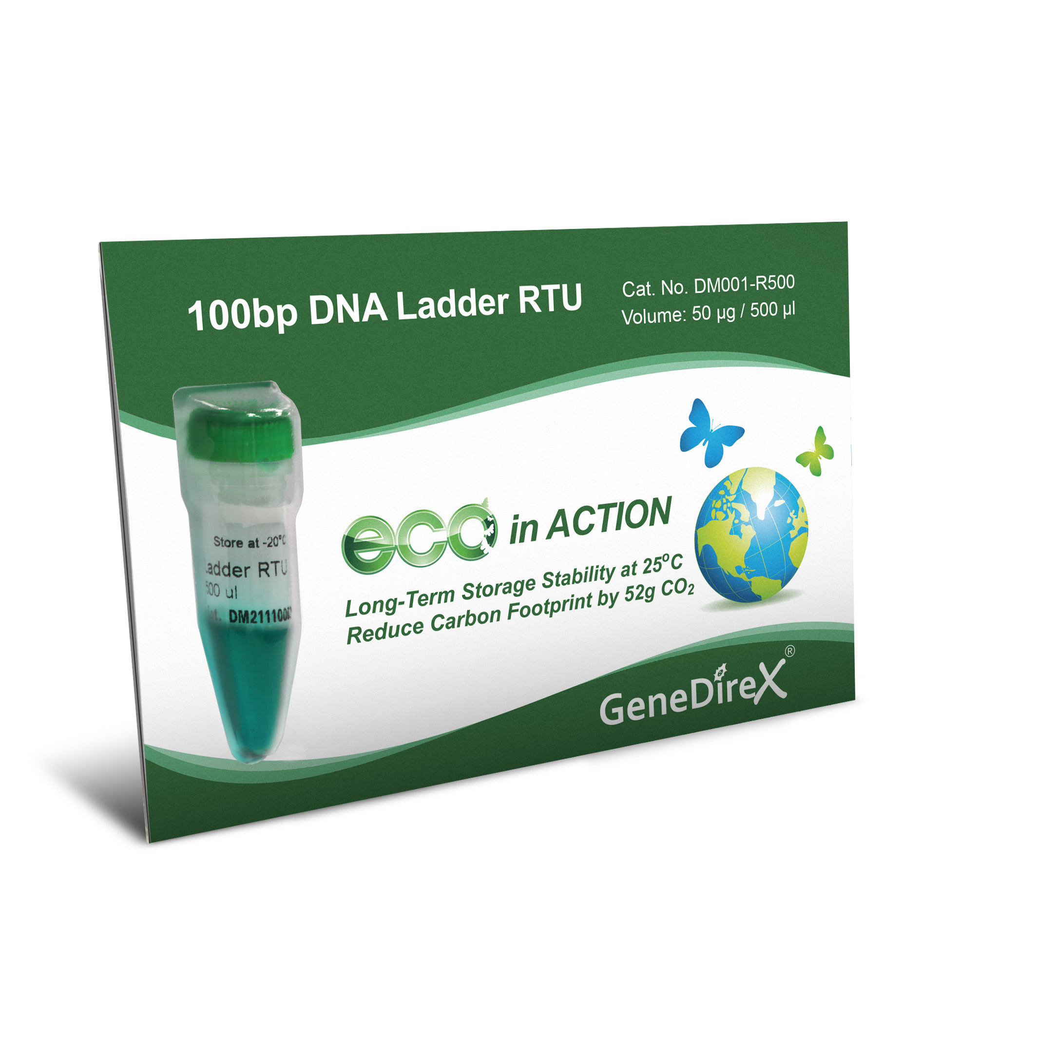100bp DNA Ladder RTU (Ready-to-Use)