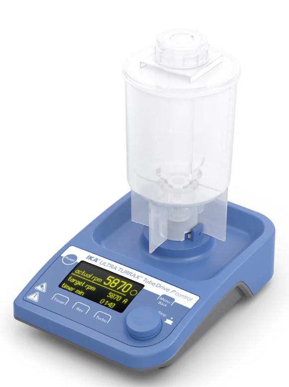 ULTRA-TURRAX® Tube Drive  P control & Workstation