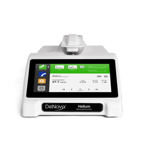 Helium 1 µL Spectrophotometer