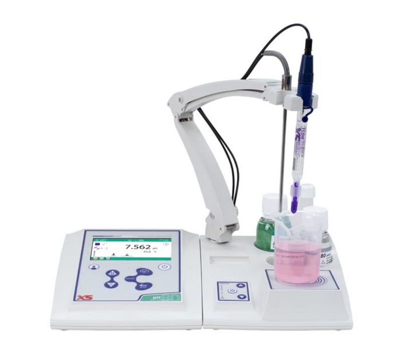 XS PH-80 PRO Stirrer Benchtop pH Meter with DHS Standard Electrode